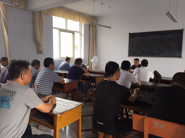 2017年8月份高技工、中技工的考試現(xiàn)場(chǎng)