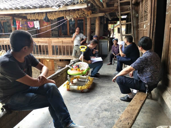 結(jié)對幫扶入戶 助力脫貧攻堅