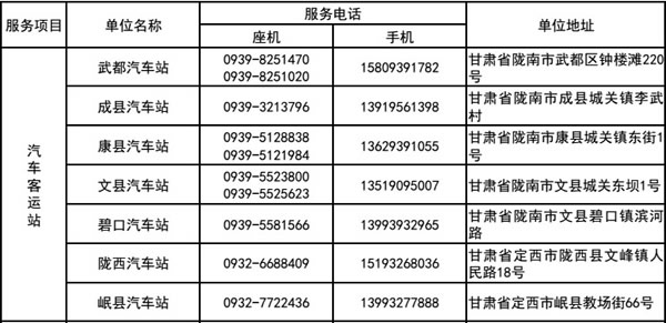 不忘初心，與您同行——隴運(yùn)集團(tuán)各汽車(chē)站助力節(jié)后返崗！