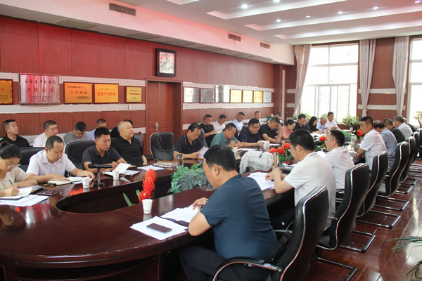 隴運集團公司黨委召開理論學(xué)習中心組集中學(xué)習暨黨委（擴大）會和2025年上半年